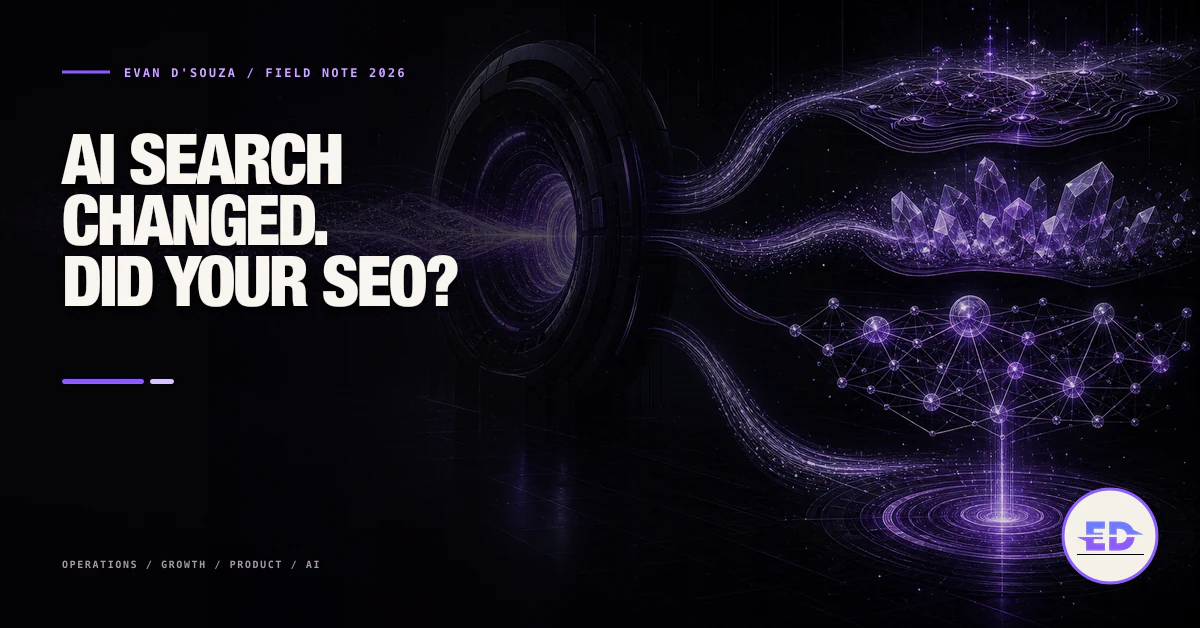 AI Search SEO for Startups: What Google Actually Changed in 2026