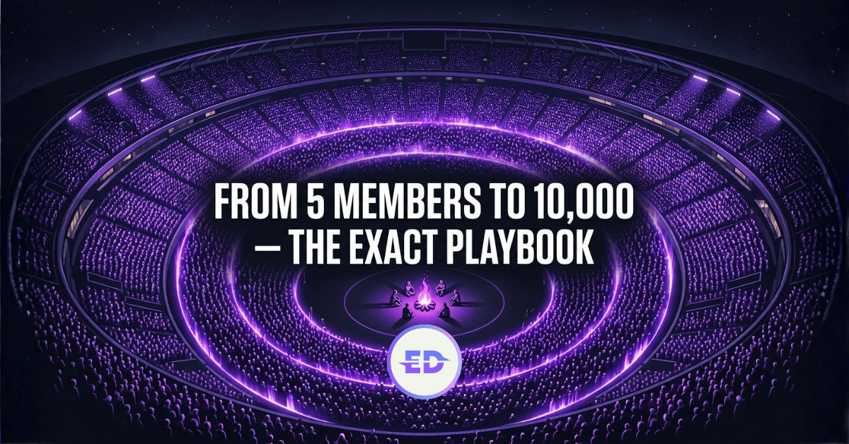 How FromCommunity Grew to 10K Members: A Community Growth Case Study