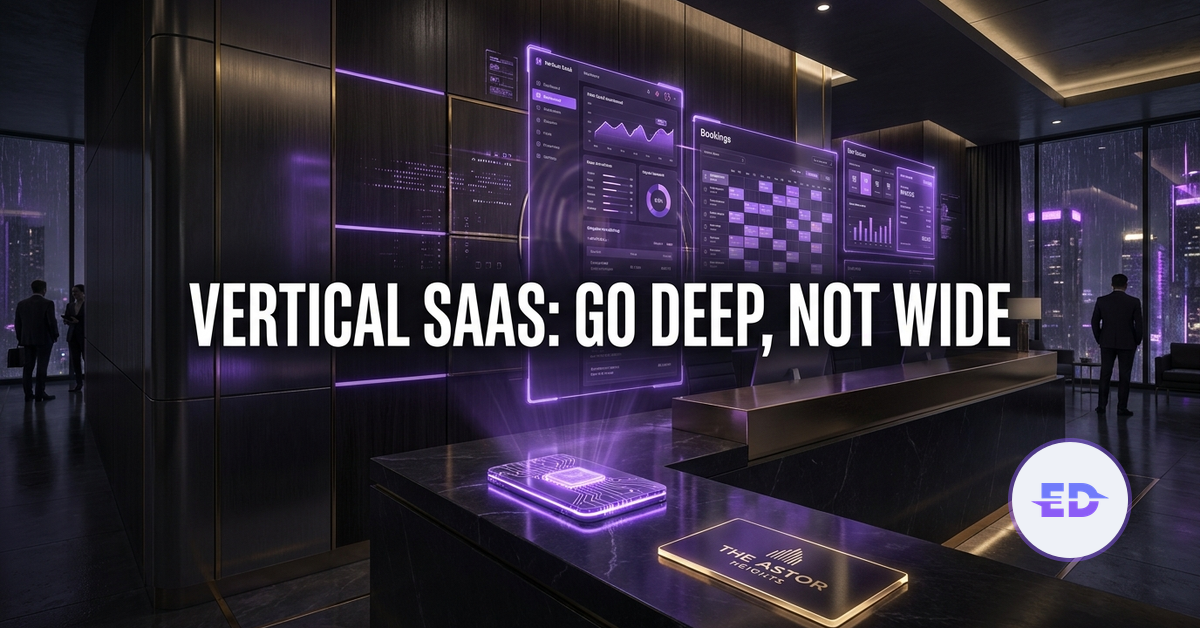 Building Vertical SaaS: Hard Lessons from Hotel Management Software