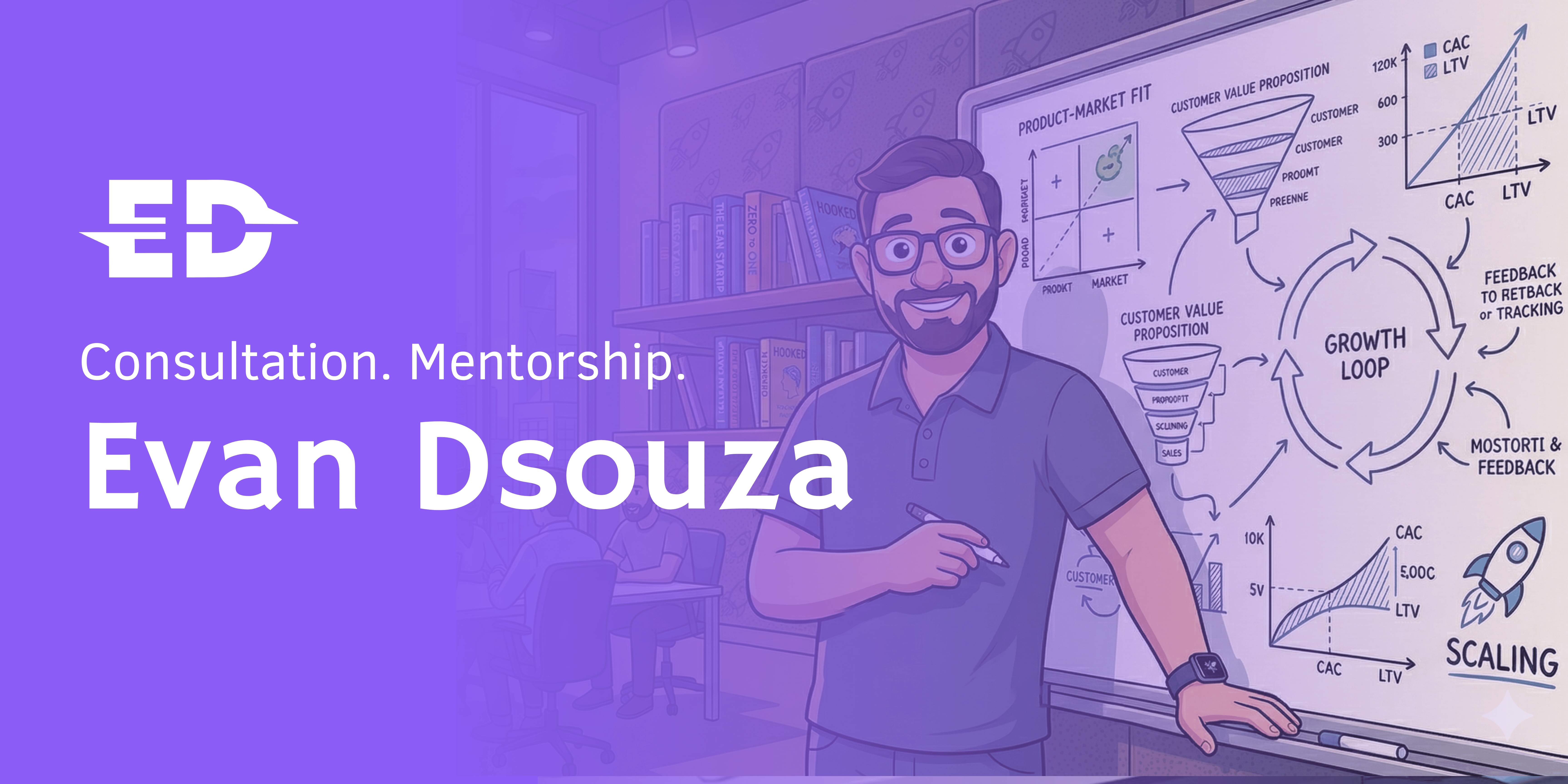 Evan Dsouza creative banner