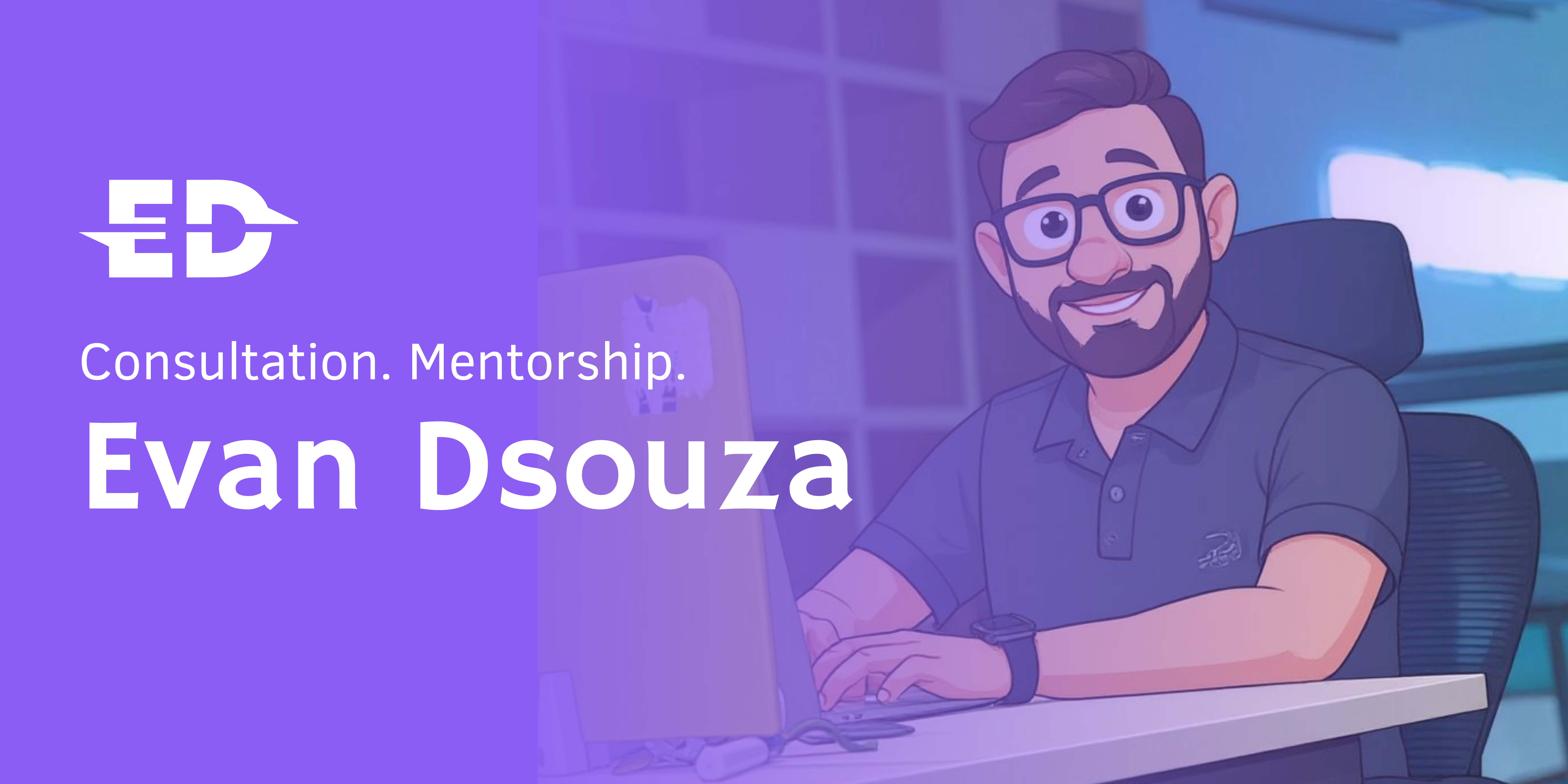 Evan Dsouza creative banner